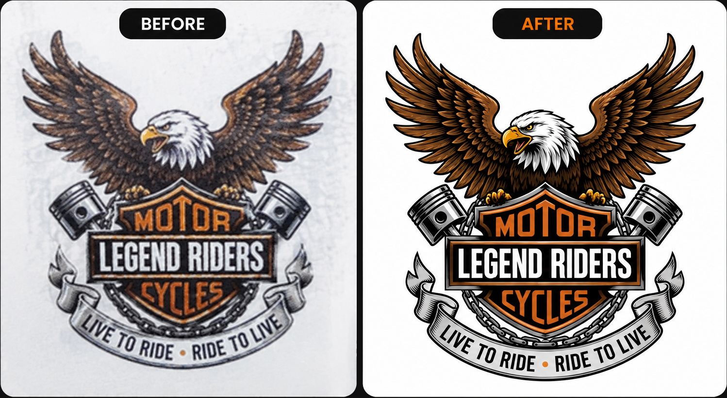 Raster to Vector artwork