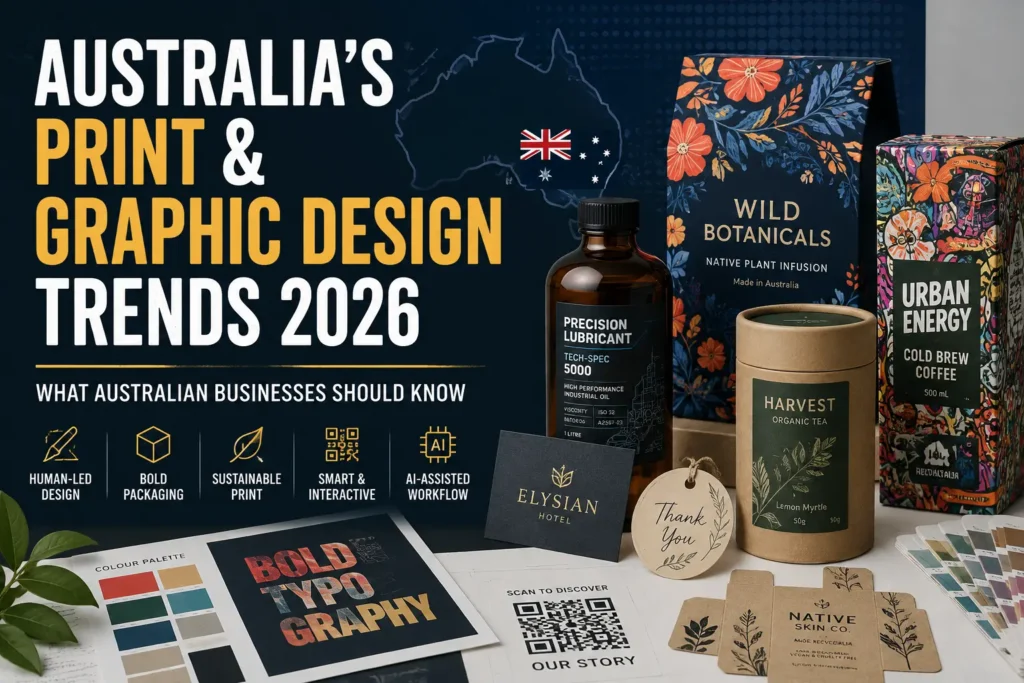 Australia print and graphic design trends 2026